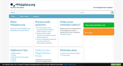 Desktop Screenshot of mojaplaca.org